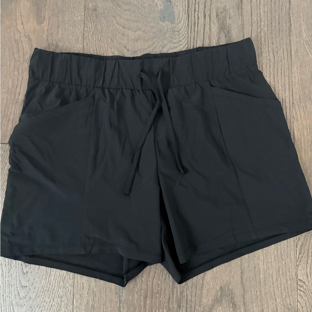 All in Motion Women's Black Athletic Shorts